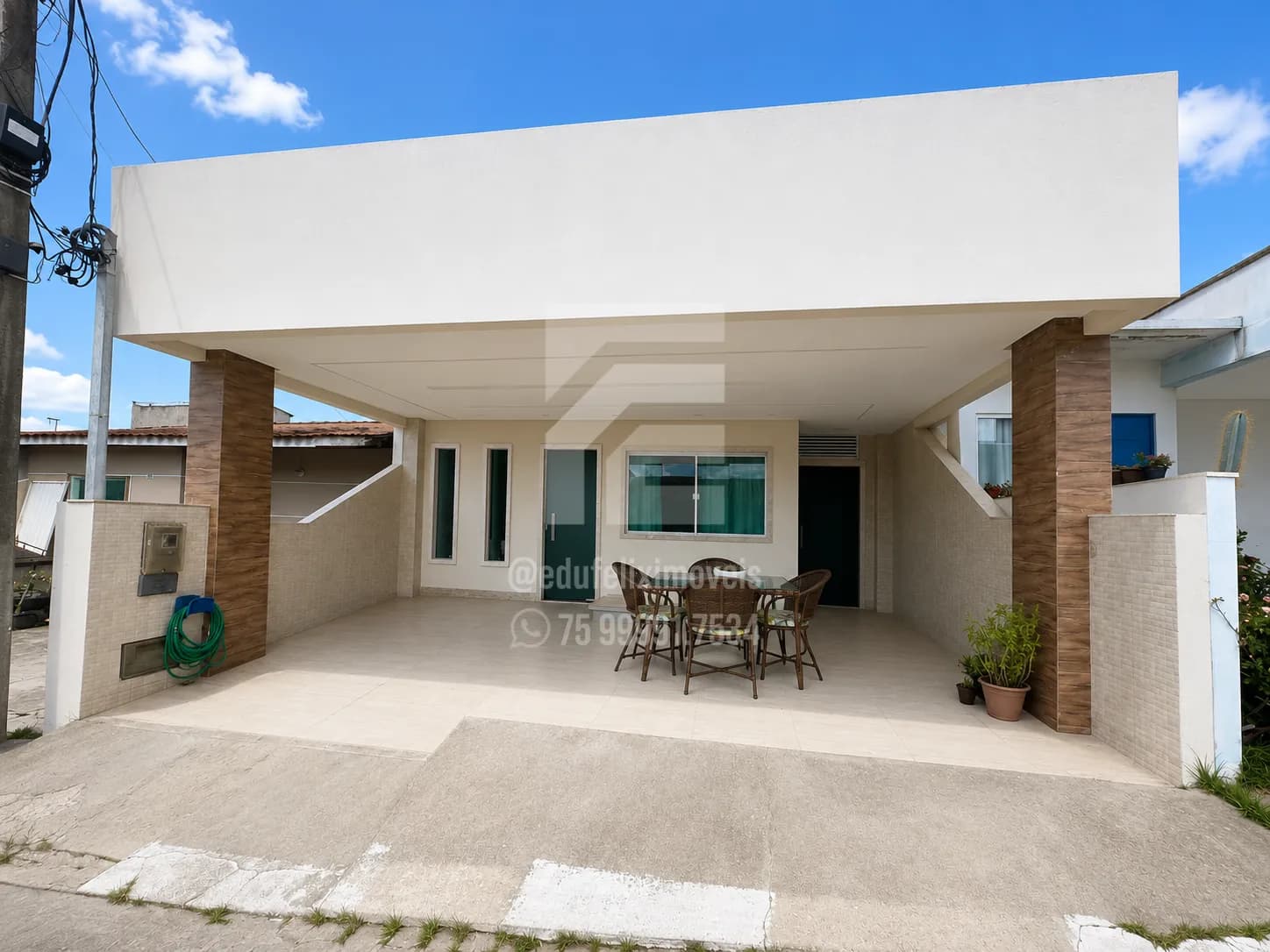 Casa 3/4 sendo 1 suíte no Condomínio Viva Mais Avenida - Papagaio