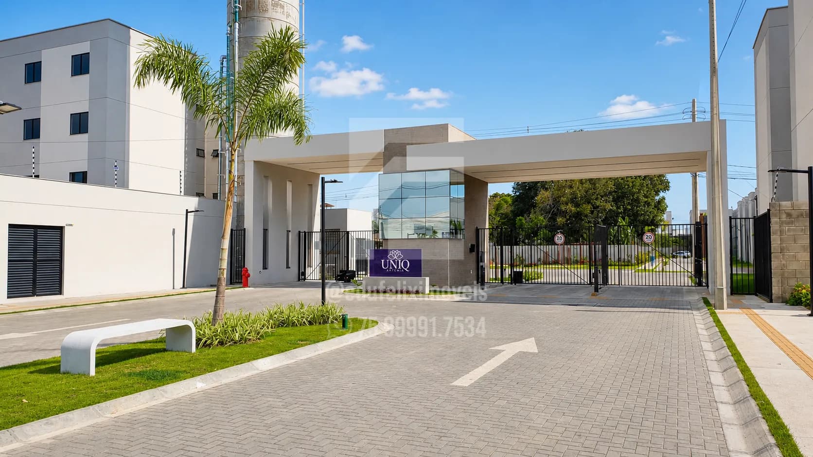 Apartamento 100% Mobiliado no Uniq Artêmia - SIM